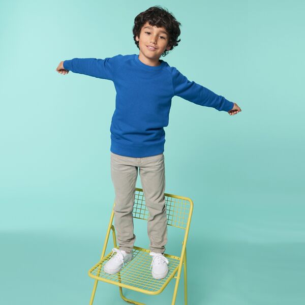 Kids mini Scouter iconic crew neck sweatshirt (STSK916) Thumbnail