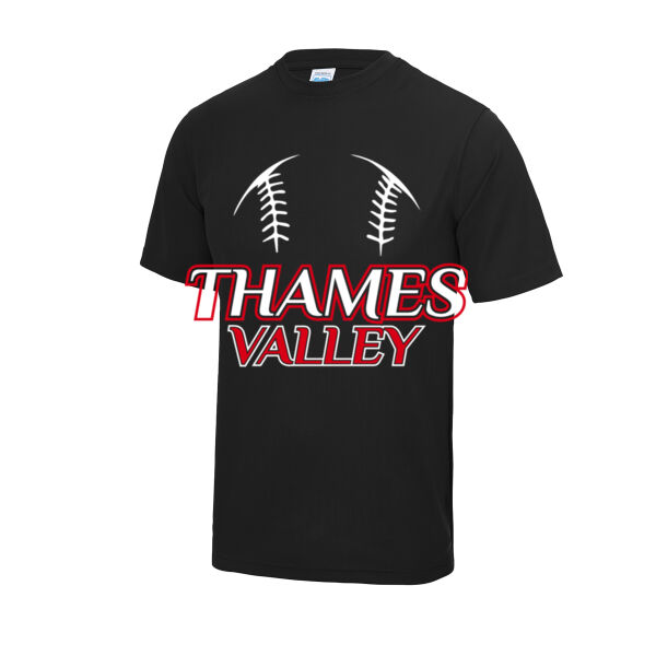 Thames Valley Softball - Kid's Cool Sports T-Shirt BK Thumbnail