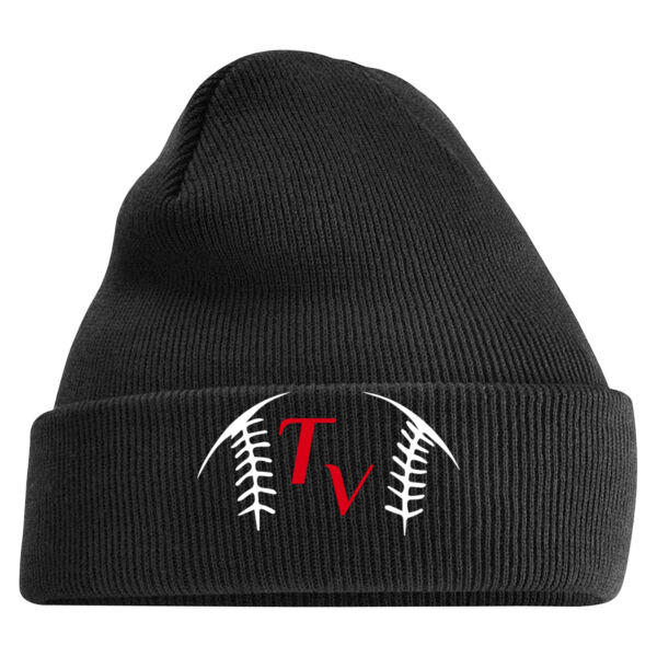 Thames Valley Softball - Official Embroidered Beanie BK Thumbnail