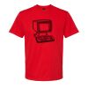 Softstyle™ midweight adult t-shirt Thumbnail