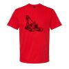 Softstyle™ midweight adult t-shirt Thumbnail