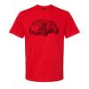 Softstyle™ midweight adult t-shirt Thumbnail
