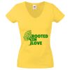 Lady-fit Valueweight V-Neck T-Shirt Thumbnail